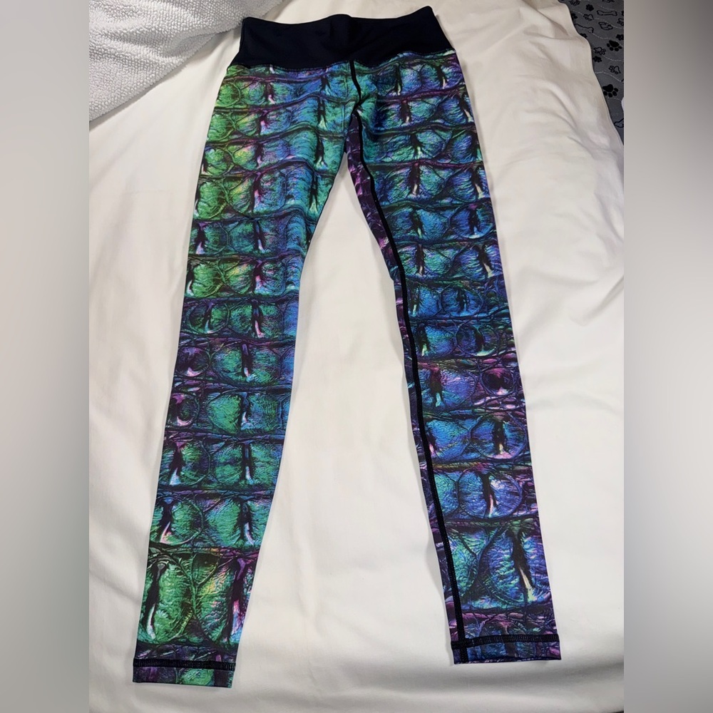 Just Live. Multicolor Patterned Women's Leggings